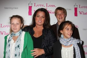 Chelsea O'Donnell, Rosie O'Donnell, Parker O'Donnell and family friend Sophie @ BroadwayWorld Chelsea O'Donnell, Rosie O'Donnell, Parker O'Donnell and family friend Sophie Photo